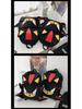 Handmade Sonic Shadow Black Charizard Plush Backpack for Couples