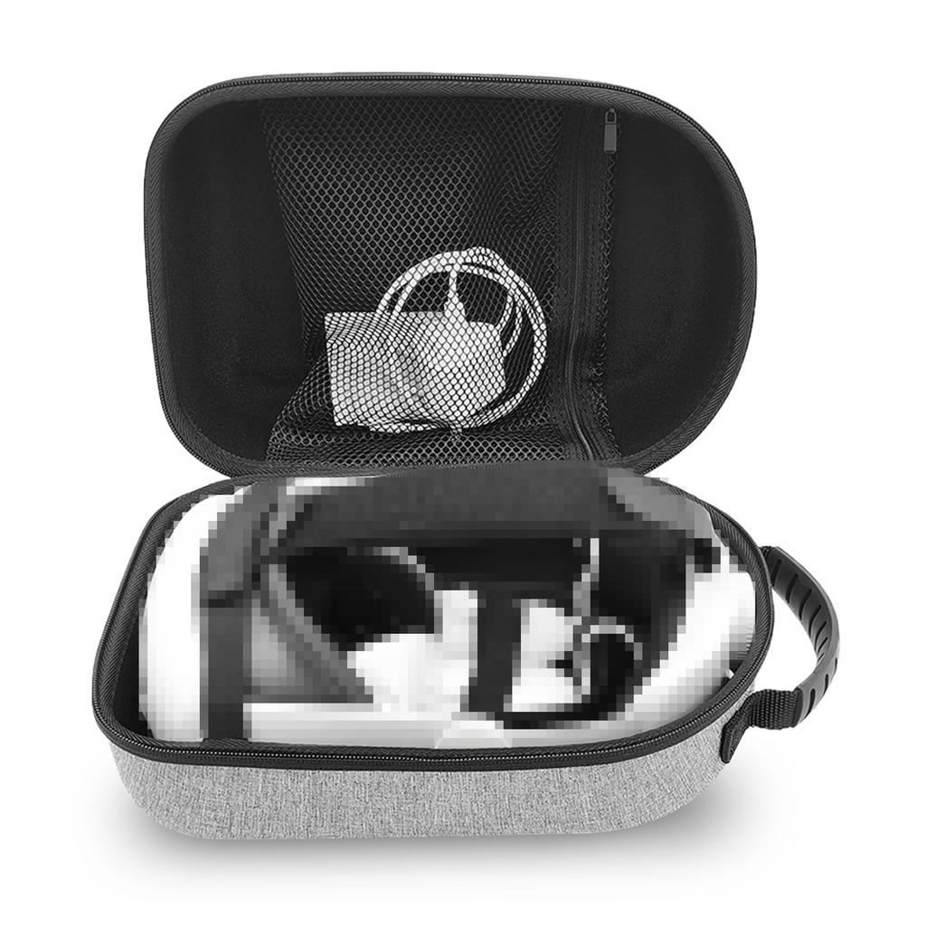Husă de transport rigidă Geantă organizatoare de accesorii pentru căști VR, compatibilă cu Quest 3