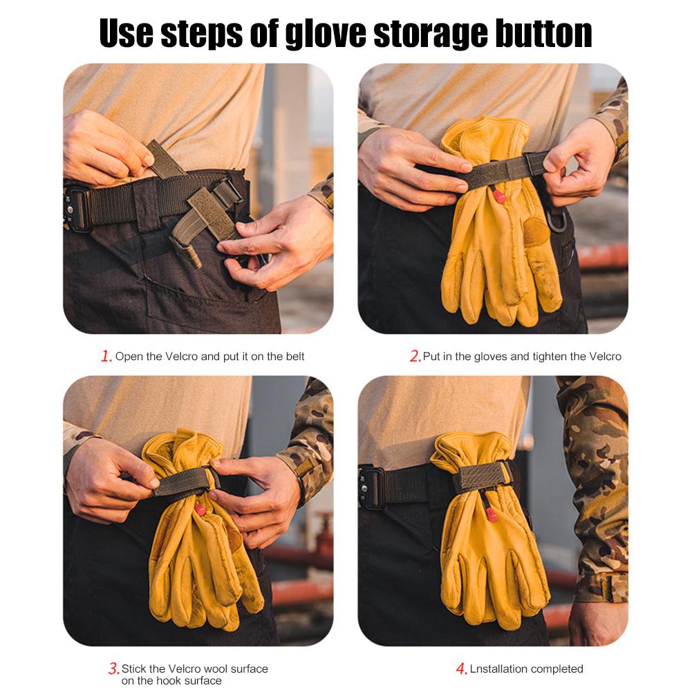 Outdoor Gloves Mountaineering Climbing Rope Storage Buckle Travel Hiking Buckles