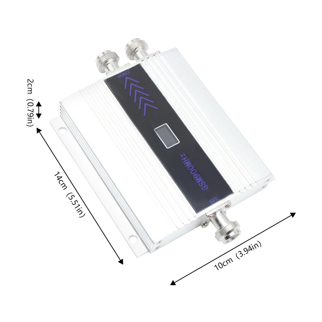 2G/3G/4G LCD GSM 900MHz Mobile Signal Repeater Booster Cell Phone Signal Booster Amplifier Repeater + Antenna Kits for Home