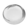 Dinner Plate Server Stainless Steel Vintage Design Multifunctional Fruit Snack Dessert Tray for Wedding Party 25cm