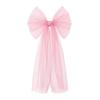 Solid Color Christmas Tree Topper Bow Soft Draping Christmas Wreaths Bow  Christmas Tree