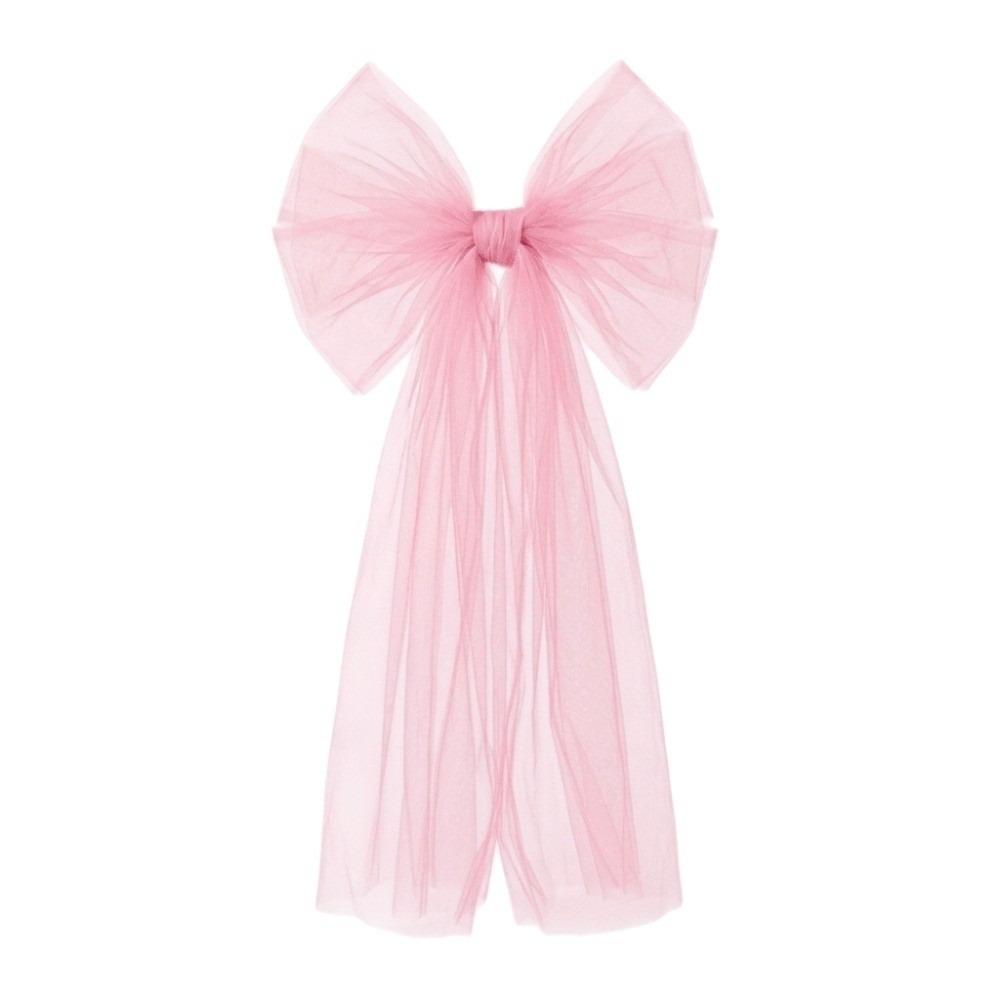 Solid Color Christmas Tree Topper Bow Soft Draping Christmas Wreaths Bow Christmas Tree