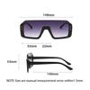 Halbrahmen-Sonnenbrille für Damen, klassische quadratische Brille für Männer und Frauen, Halbrahmen-Sonnenbrille im Hippie-Stil für draußen
