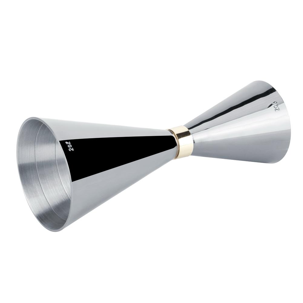 

30ml 60ml Stainless Steel Jigger Cone Shape Drink Wine Measuring Cup Bar Accessories Tool