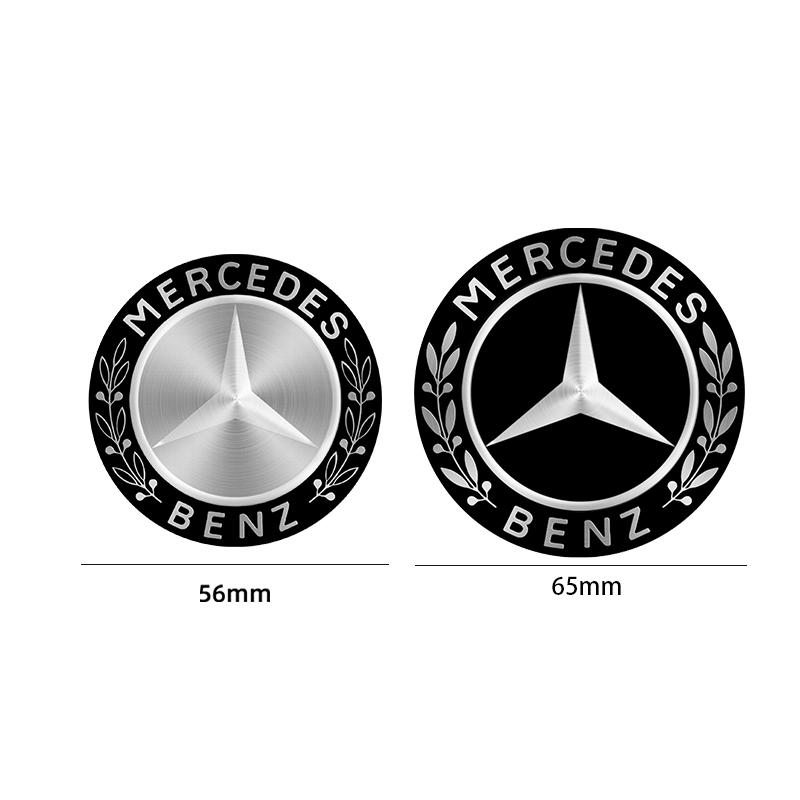 56mm/65mm Car Wheel Center Hub Caps Emblem Badge Stickers Key Case for Mercedes Benz AMG W212 W204 W211 W168 W213 W205 W210 W108 QQ2