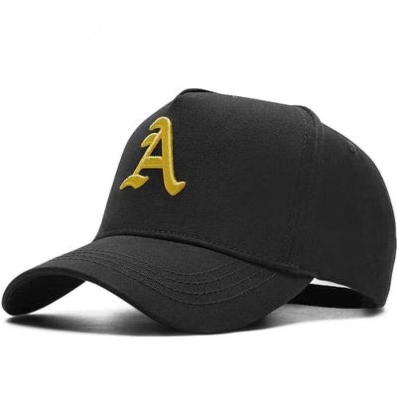 Fashion A Letter Embroidery Baseball Caps Spring And Autumn Outdoor Adjustable Casual Hats Sunscreen Hat