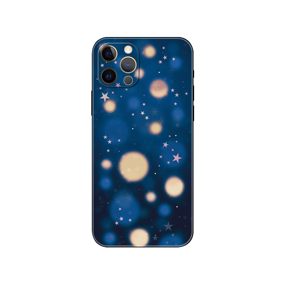 Husă de telefon de iarnă de Anul Nou de Crăciun pentru iphone 5 5s 2020se 6 6s 7 8 plus x 10 XR XS 11 12 13 mini pro MAX husă neagră din tpu