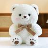 Bow Pier Pier Bear Plush Toy Children's Birthday Gift Lele Bear Home Throw Pillow Bow Tie Doll