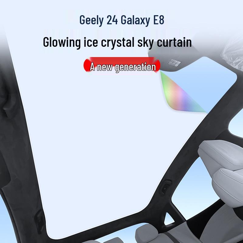 Geely 24 Galaxy E8 Sunroof Ice Crystal Heat Insulation Privacy Sunshade
