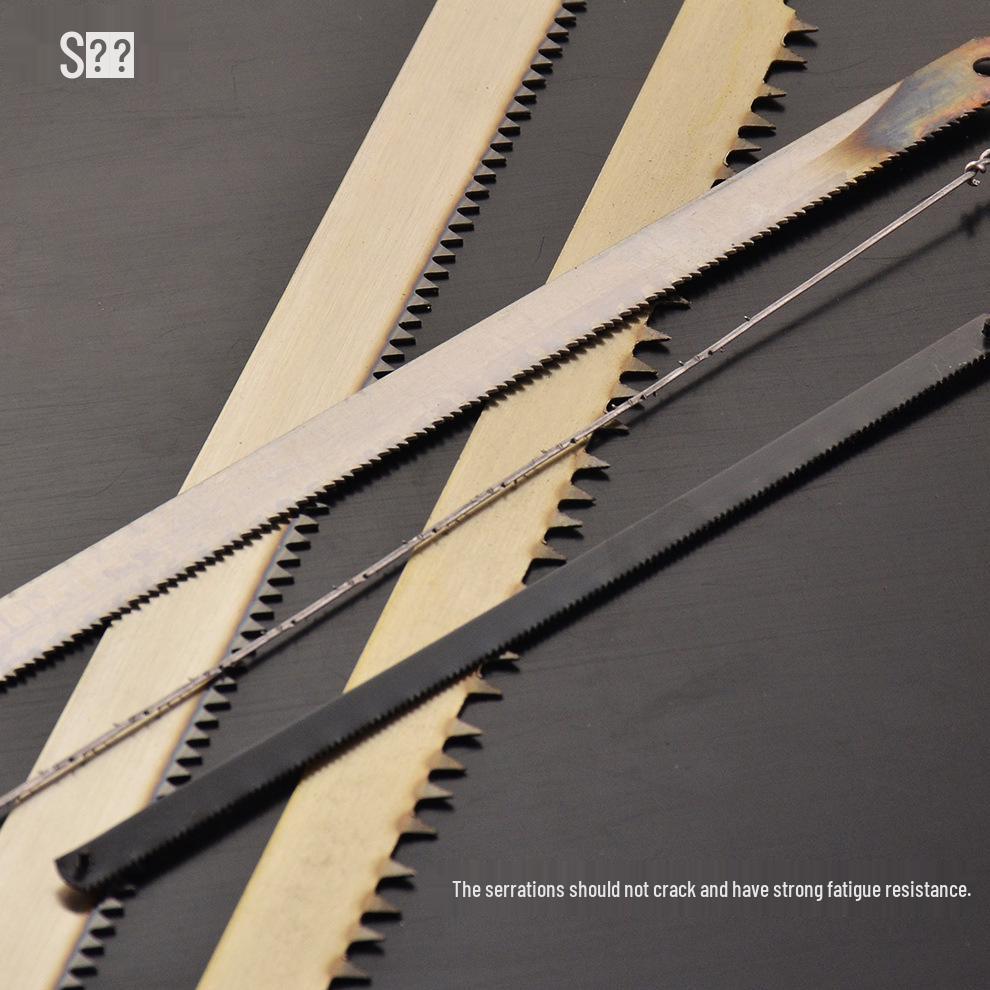 Durable High-Speed Steel & Carbon Steel Saw Blade with Fine, Medium, Coarse Teeth for Hand Saw Frame