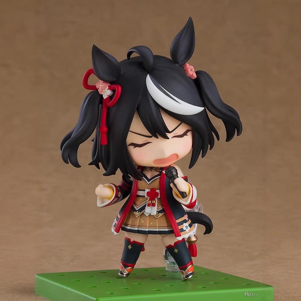 Uma Musume Pretty Derby Anime Figure #2468 - Kitano Black, Swappable Faces Movable Joints Action Figure