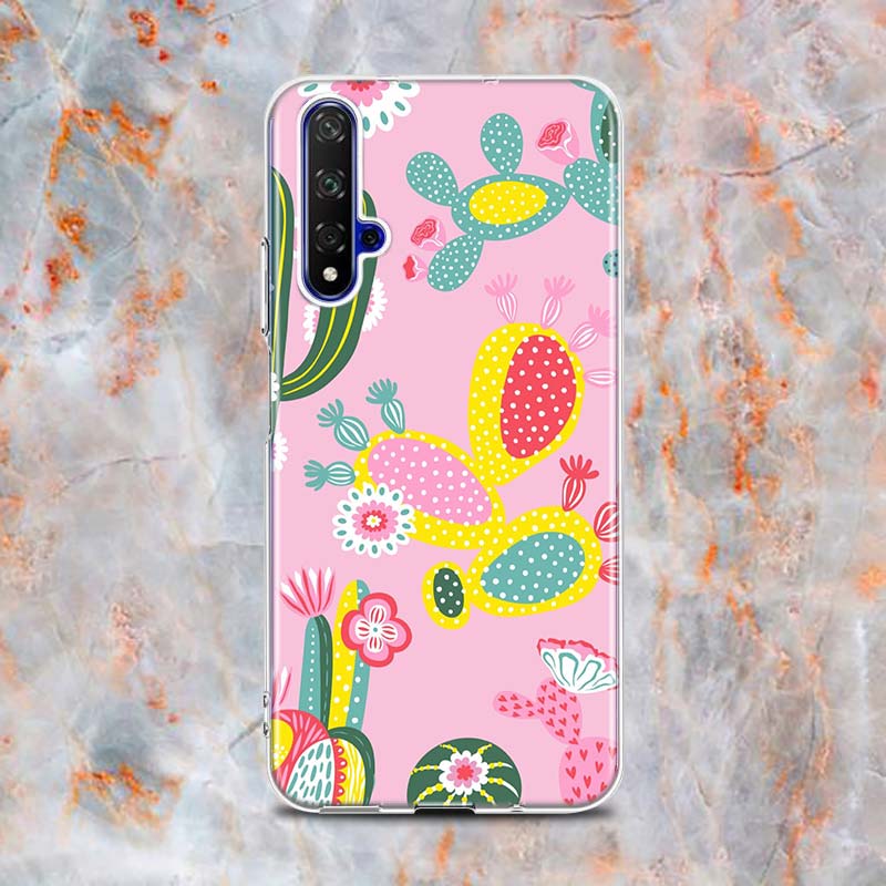Llama Alpacas Animal Silicone Cover For Honor 20 20S 20E 8 8A Prime 8X MAX 8C 8S 7A 7C 7S Pro Phone Case