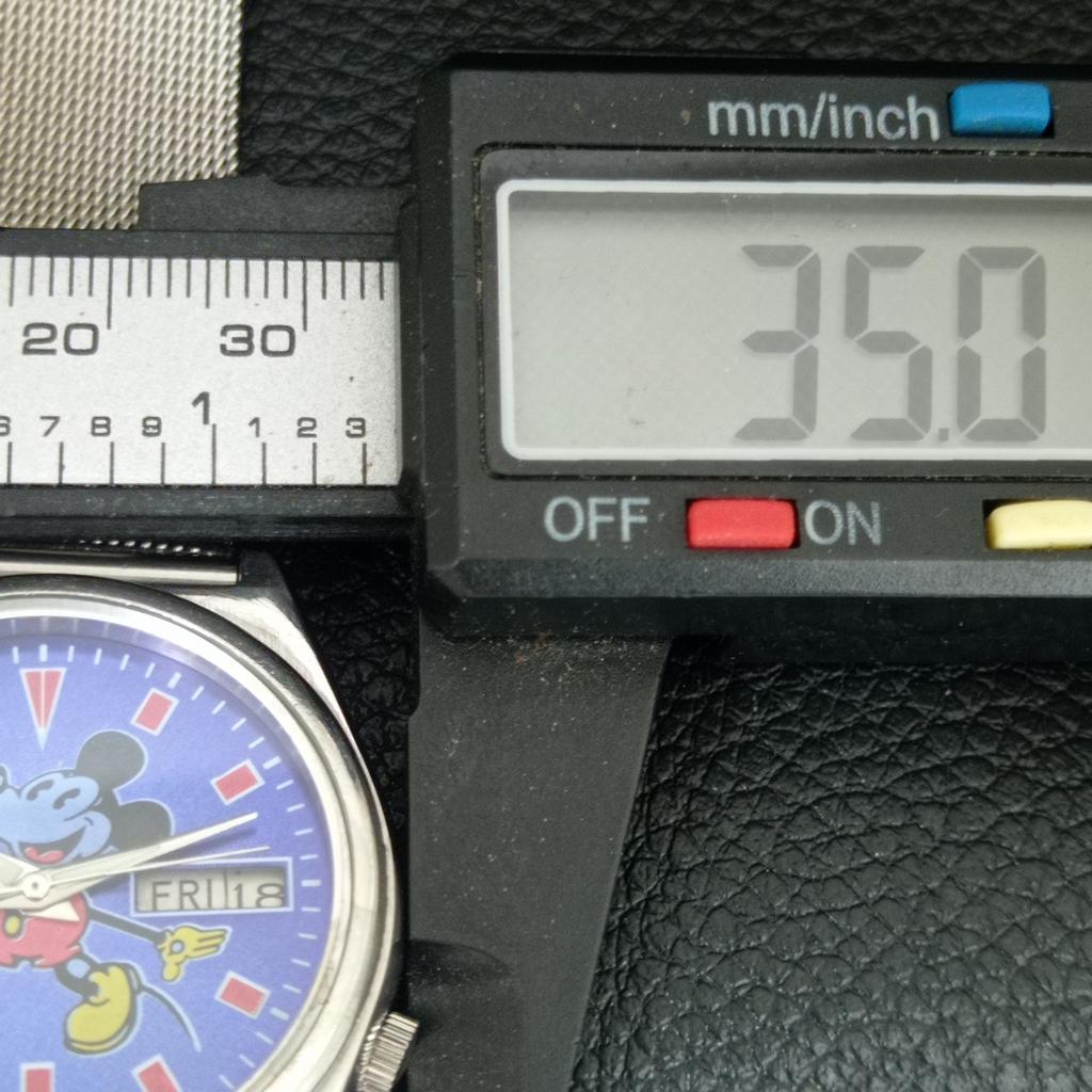 VINTAGE SEIKO AUTOMATIC 7009A JAPAN MENS MICKEY DIAL WATCH a709592-1
