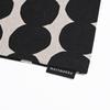 Marimekko Russy Mat Cushion Cover, 50x50cm, Black, 73644 890 [Parallel Import]