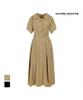 MAREMONTE Collar Design Short Sleeve Dress_M246Mop40S0