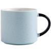 Simple Sesame Point Contrasting Mug High looking Couples Cups  Ceramic Cups Personalized Creative Coffee Cups