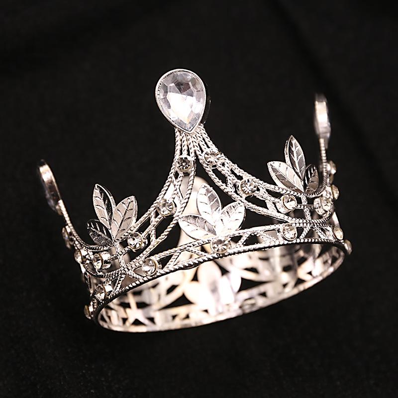 Crown diadém děti princezna holčička koruna narozeniny pečení dekorace ozdoby svatební šperky kulatý diadém výkon