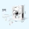 120mm Case Fan Cooler 5V 3Pin ARGB 12V 4PIN PWM Chassis Fan (White Forward) #C
