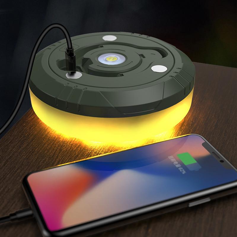 String Lights For Camping LED Portable Waterproof Outdoor String Lights Multipurpose Hiking Lighting For Tents Gardens RVs