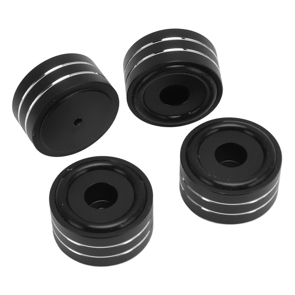 4 buc Picioare Izolatoare pentru Boxe Reduc Vibrațiile Picioare din Aliaj de Aluminiu Vârfuri pentru Amplificator Player CD DVD Dispozitive HiFi