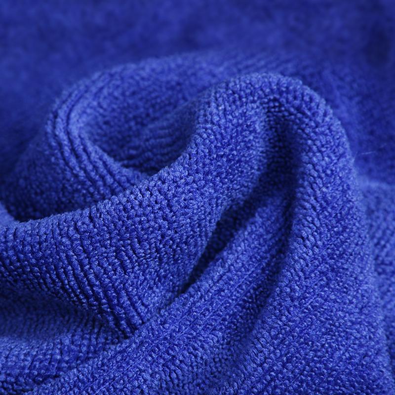 5Pcs Microfiber Towels Suede Cloths Auto Car Motorcycle Cleaning Wash Water Absorbent Towel Car Cleaning Tool 30x30cm 30x70cm