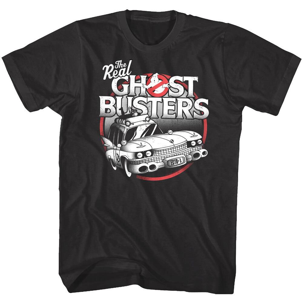 Ghostbusters ECTO1 Ectomobile Car Men T Shirt XL