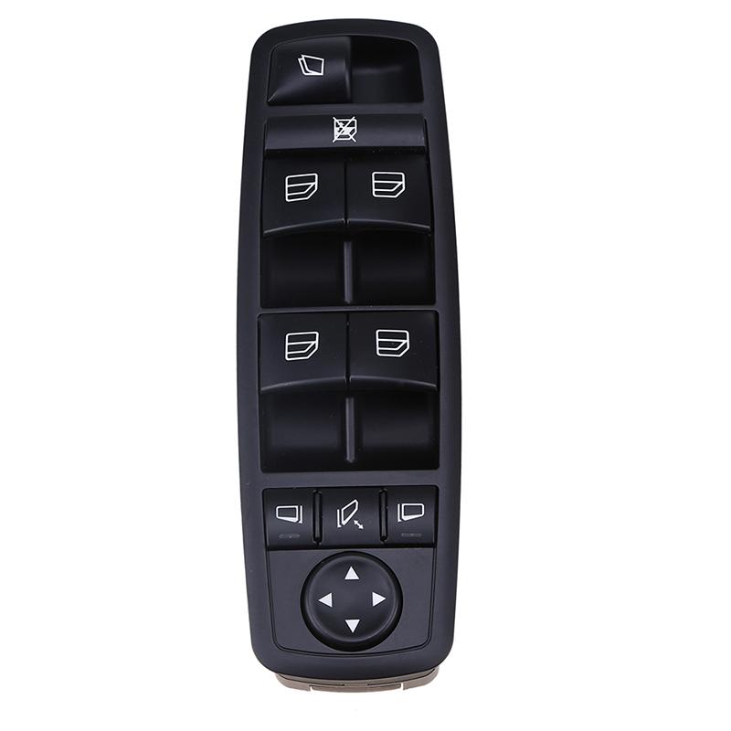 Black Car Door Window Master Control Switch Panel Interior Accessories for Mercedes-Benz R-Class W251 2006-2015
