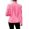 Jacket Long Sleeved Ladies An Elegant Single Breasted High Necked Jacket Suitable For Casual Wear In Spring And Autumn