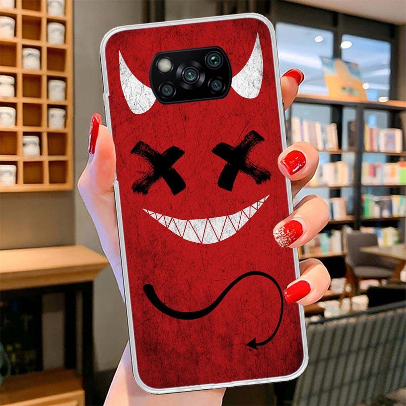 Devil Bad Boy Anime Cover Phone Case For Xiaomi Poco F7 Ultra X7 X6 X5 Pro M7 Redmi 15C 15 13C 13 12C 12 10C 10 9A 9C 9T 9 Shell