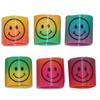 12x Mini Slinky Smiley Face Springs Rainbow Smiley Face Spring Party Bag výplně plastové