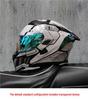 E5GOrz Flip-up Motorcycle Helmet for Men & Women – Full Face, All-Season with Bluetooth Slot, Big Tail Wing, 3C Certified
