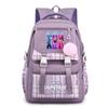 Trend Korean Version Of Large-Capacity Backpack, Animation Printing, Primary And Secondary School Schoolbag