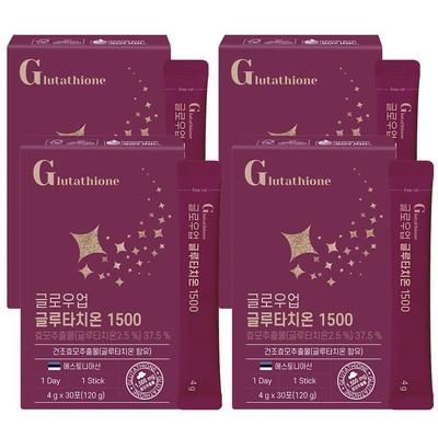 [ONYOUBIO] [Glow Up] Glutathione 1500 4g 30 Packs 3 Box 4 Box Korean High-content Glutathione