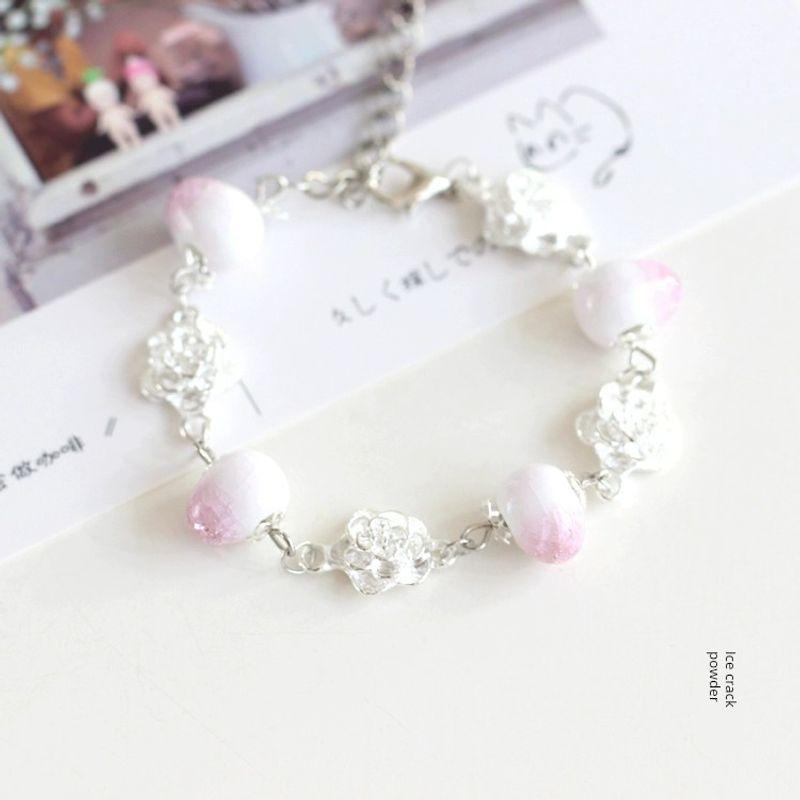 

Свежие подарки для девушки в корейском стиле, ручная работа, керамика, украшения Ice crack powder