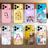 Anime F-Fruits B-Baskets Phone Case Silicone Black Soft For IPhone 17,16,15,14,13,12,11,SE,Plus Pro Max