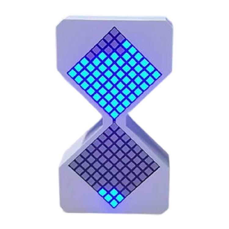 

LED Hourglass With Adjustable Countdowns Timer Multifunction Night Light And Charging Station