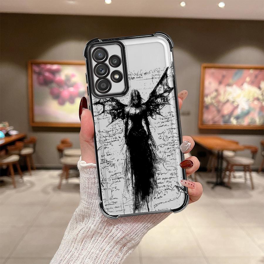 

Ages Retro Cupid Angel Case for Samsung Galaxy A24 A52 A54 A34 A15 A05 A33 A50 A07 A53 A73 A13 A12 A03 A23 A51 A14 A04 A16 A06 Galaxy A03 Core