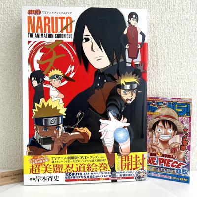 Naruto The Animation Chronicle TEN Japanisches Illustrations-Kunstbuch mit OBI 2017 1. Auflage Wie Neu