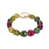 Bracelet Luxenter En Argent 925 Avec Cristal Multicolore Et Finition En or Jaune 18K - Karse