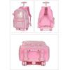 3pcs/Set Children Rolling Luggage Backpack For Teenagers Girls Travel Trolley School Bags With Wheels Students Wheeled Backpack