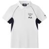 FILA Boys' Knit Short Sleeve Polo Shirt