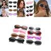 Fashion Women Oval Frame Sunglasses Small Glasses Ladies Retro Sun Glasses With Premium Quality Materials