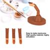 Nail Art Training Practice Finger Bendable Joints False Nail Tips Finger Mannequin with Base