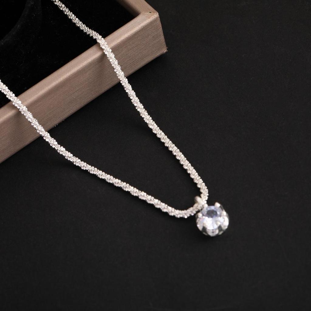 2023 Trendy Starry Sky Sterling Silver Choker Necklace