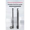 Pompa Aria Portatile ad Alta Pressione 300psi ESLNF per Bici con Manometro per Forcella e Ammortizzatore Posteriore Bicicletta da Montagna