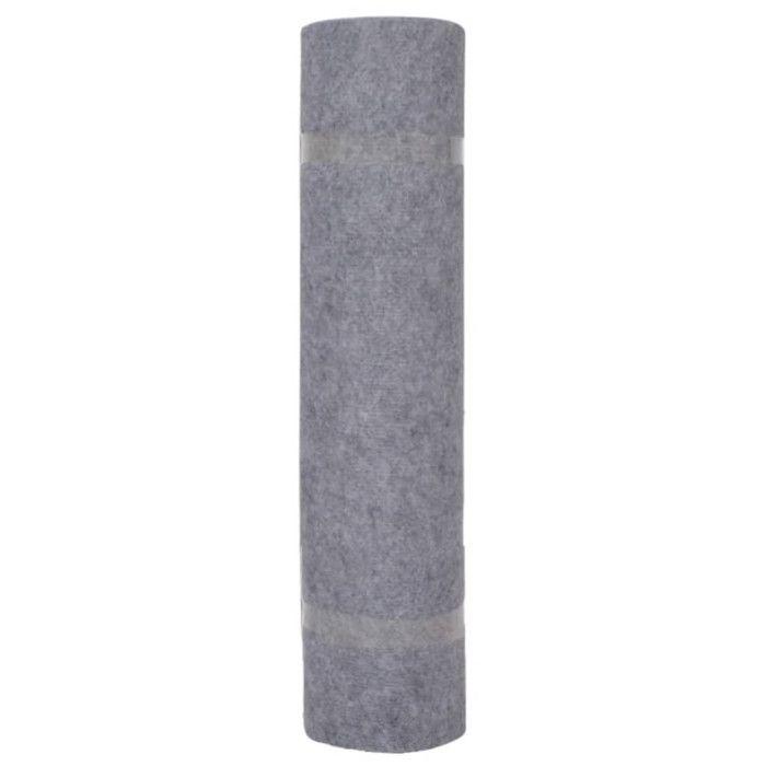 VidaXL Tapis strié pour exposition 1,2x20 m Gris