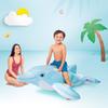 Dolphin Ride-On Pool Float Inflatable Toy for Kids Water Park Surfing Cartoon Float 