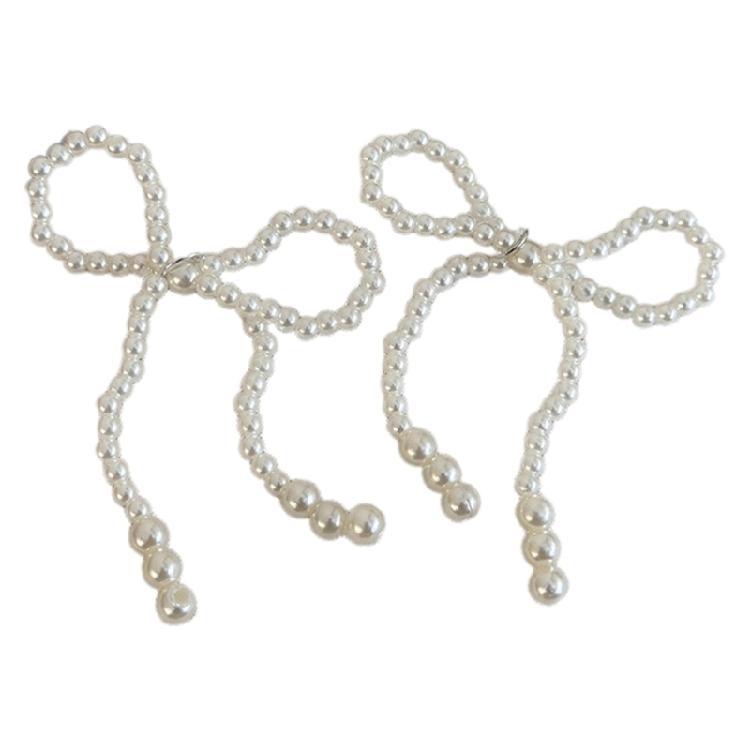 

Модні Затискачі для Взуття з Перлами Модні Аксесуари Елегантні Дизайни Метеликів з Бантиками для Унікальних Стилів Щоденне Носіння