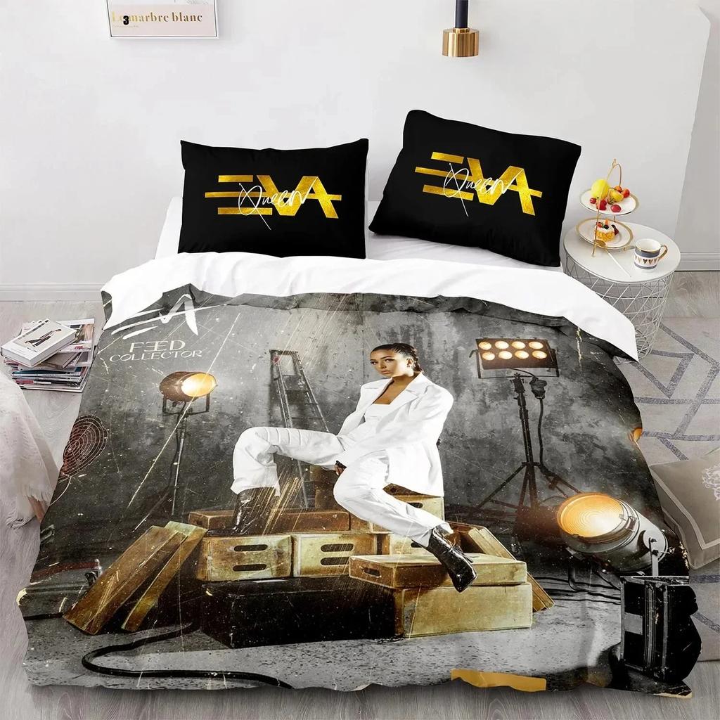 3D Printed Eva Queen Bedding Set Pillowcase Duvet Cover Double Twin Full Queen King Adult Kids Bedclothes Quilt Cover